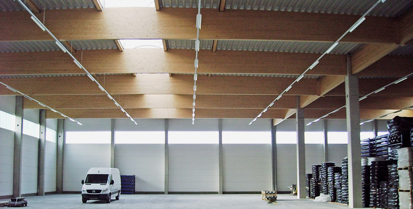 Reifen Schreiber Logistikhalle Lagerhalle Speditionshalle